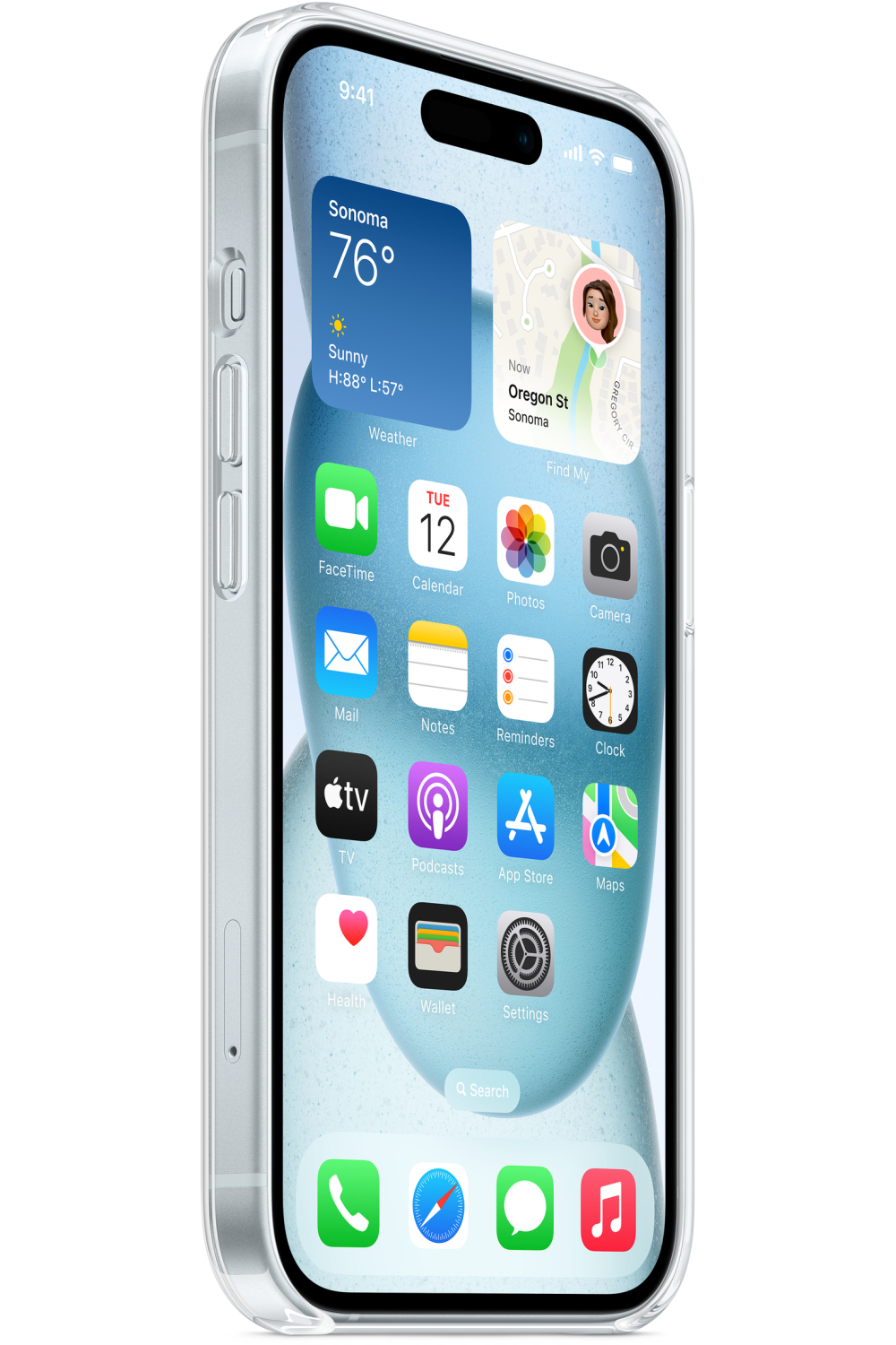 Apple Mt213Zm/A Apple Clear Case With Magsafe Iphone 15 Plus Transparent - Afbeelding 3