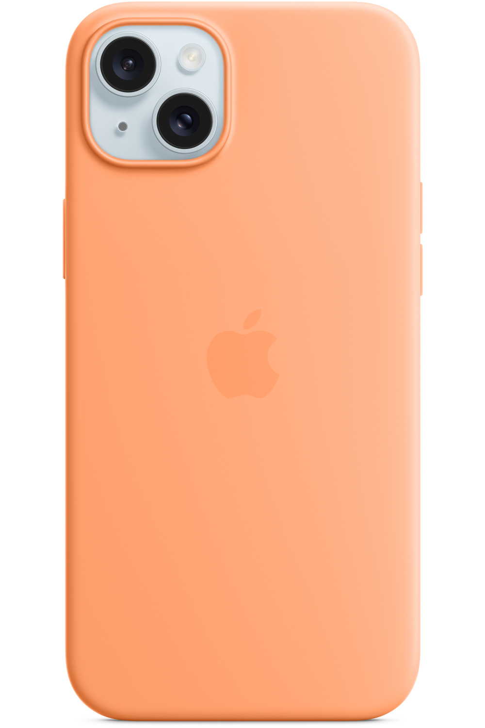 Apple Mt173Zm/A Apple Silicone Case With Magsafe Iphone 15 Plus Sorbet Orange