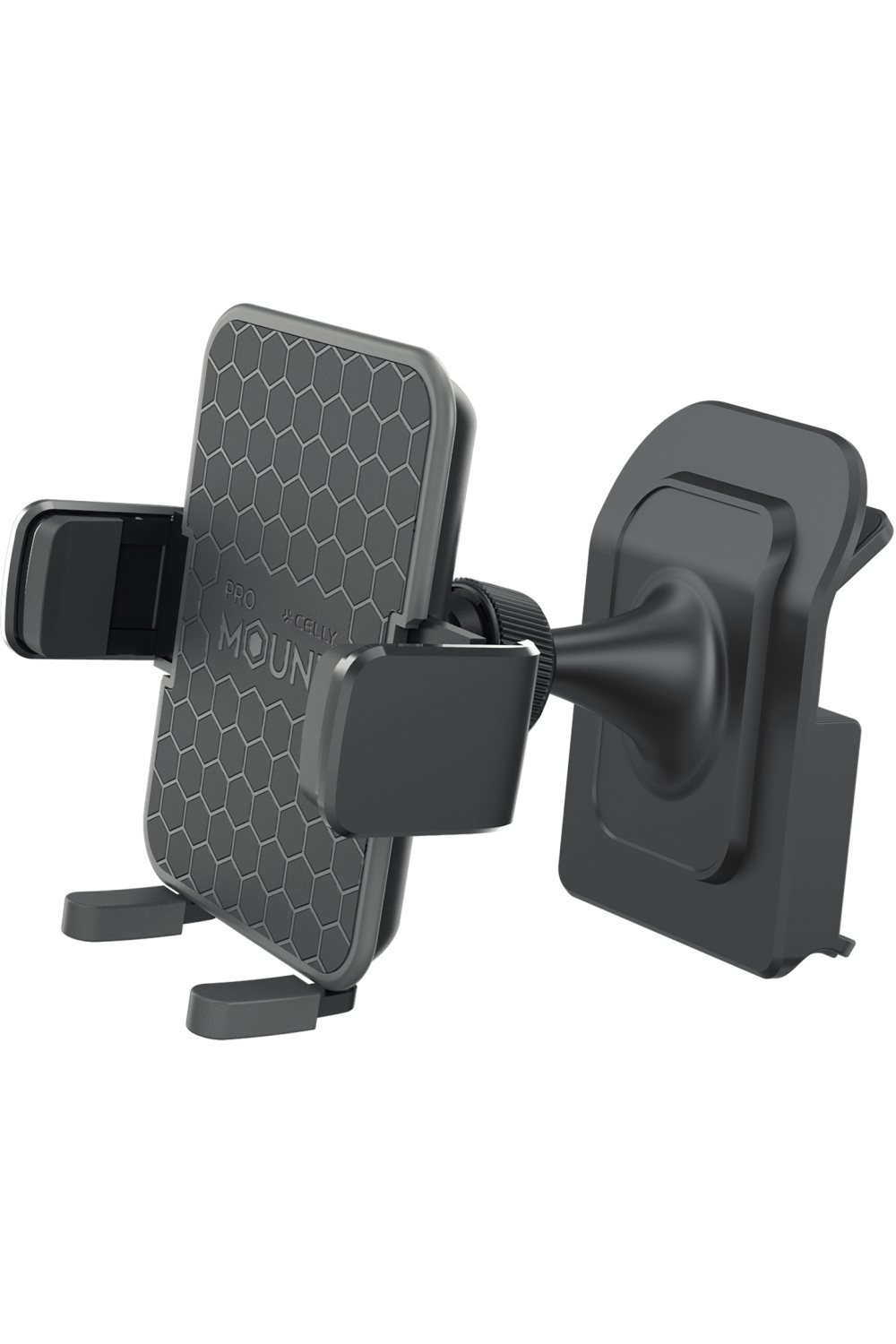 Celly Car Holder For Tesla Monitor And Dashboard Black - Afbeelding 2