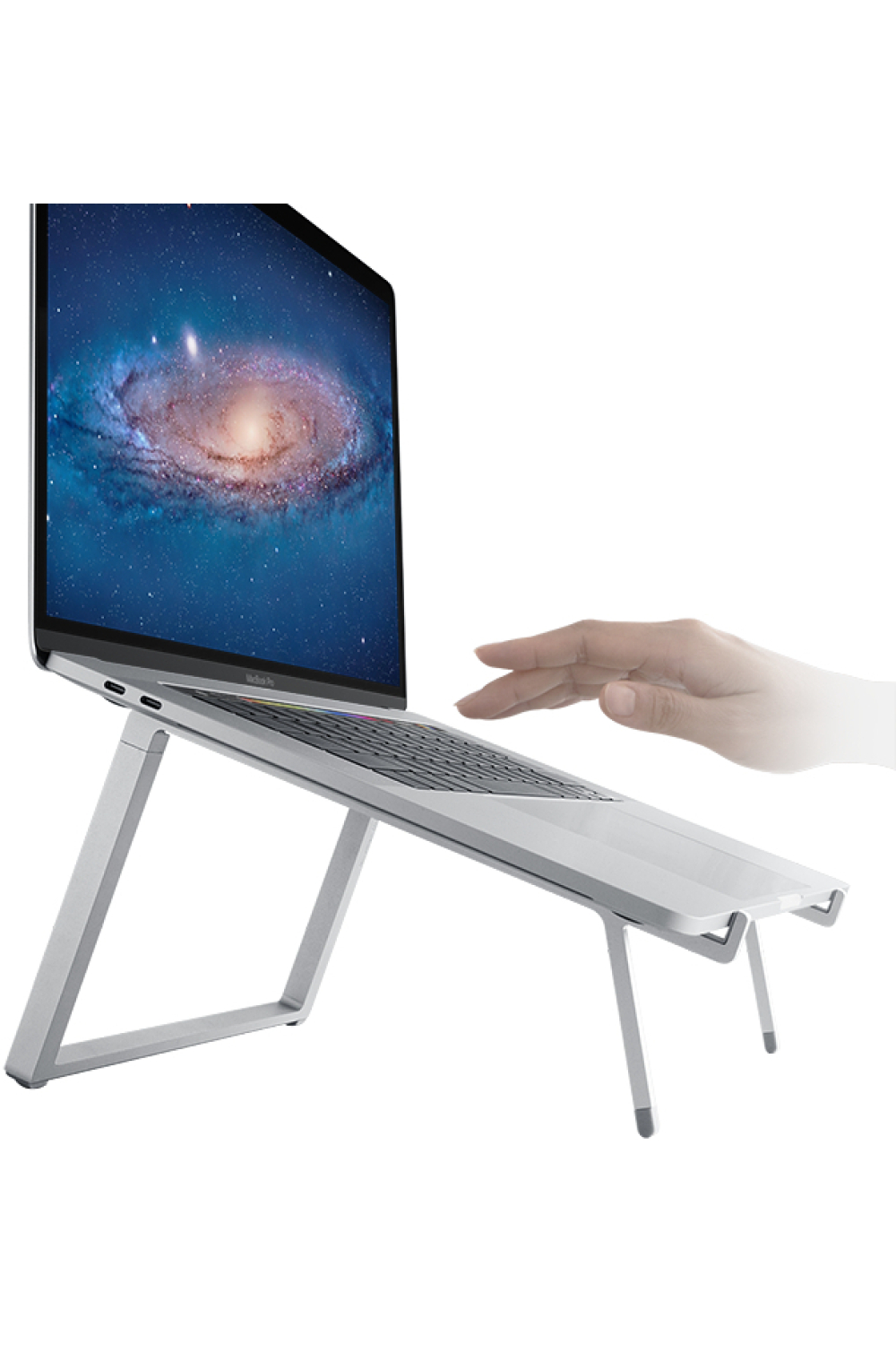 Rain Design Mbar Pro+ Foldable Laptop Stand Space Grey - Afbeelding 2