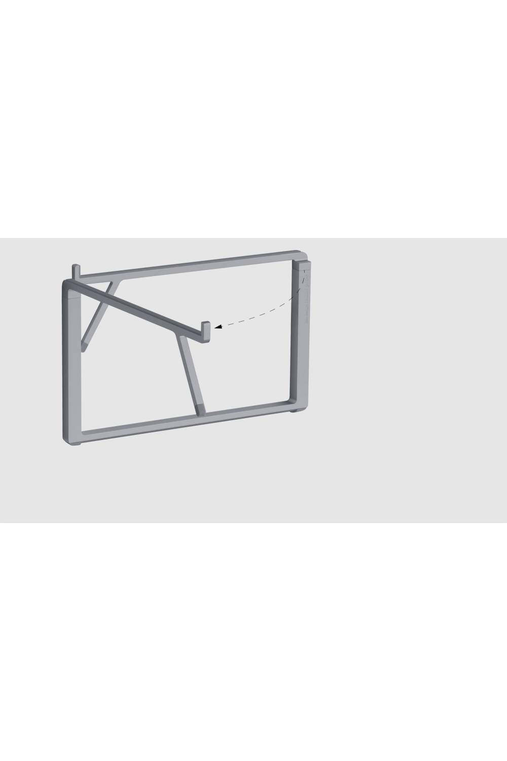 Rain Design Mbar Pro+ Foldable Laptop Stand Space Grey - Afbeelding 4