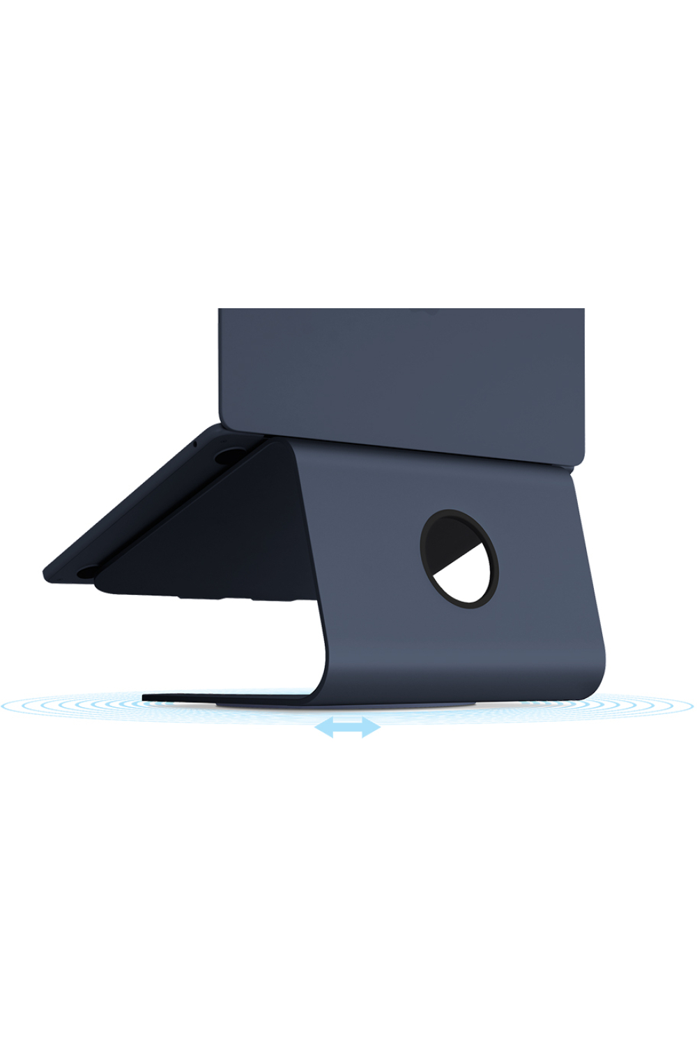Rain Design Mstand 360 Laptop Stand + Swivel Base Midnight
