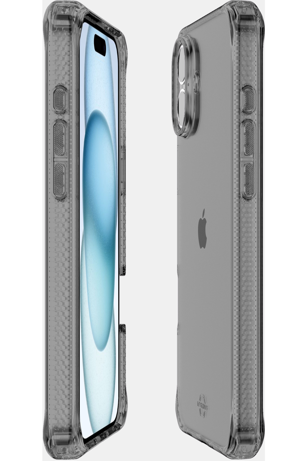 Itskins Level 2 Spectrumclear_R For Apple Iphone 16 Smoke - Afbeelding 4