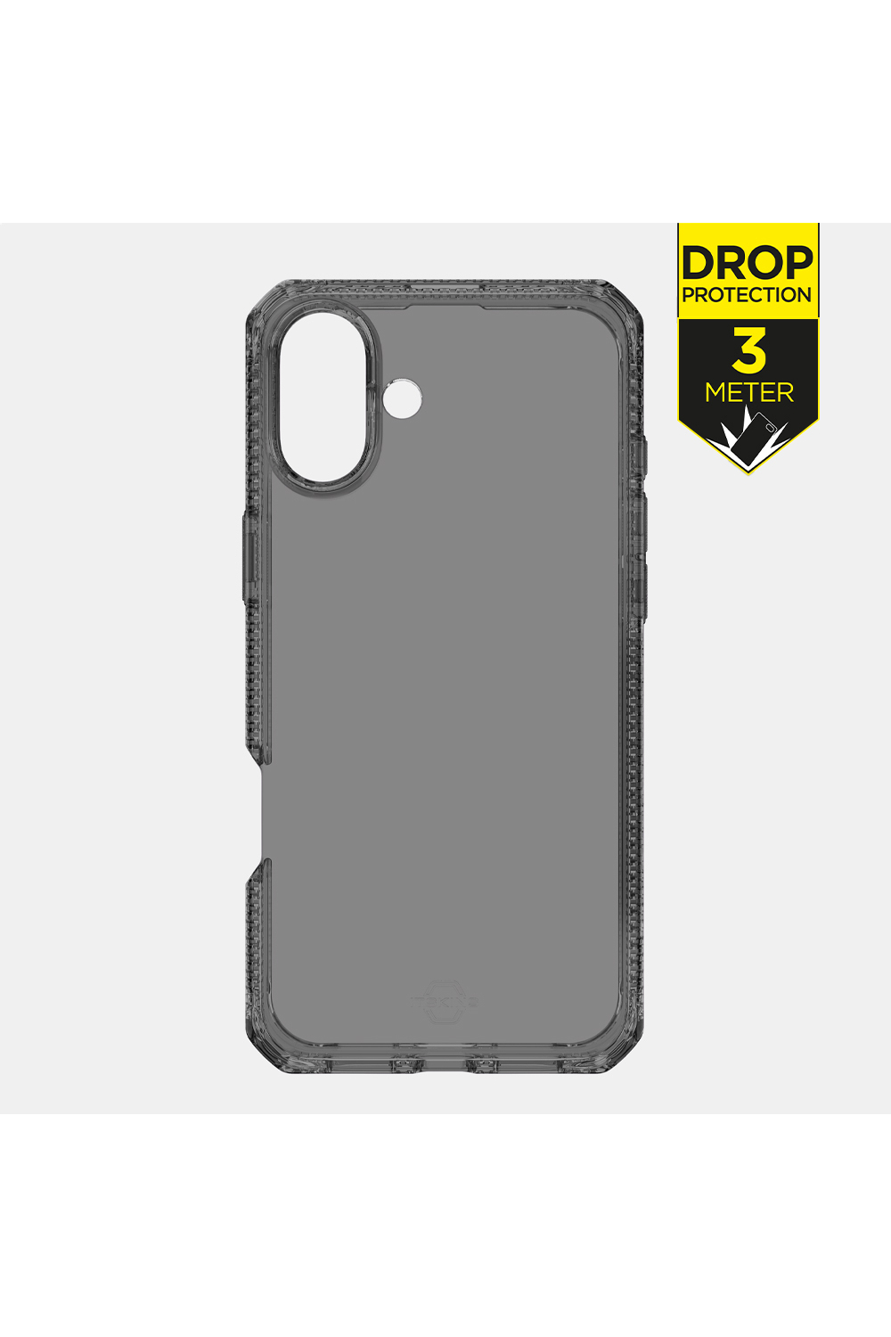 Itskins Level 2 Spectrumclear_R For Apple Iphone 16 Plus Smoke