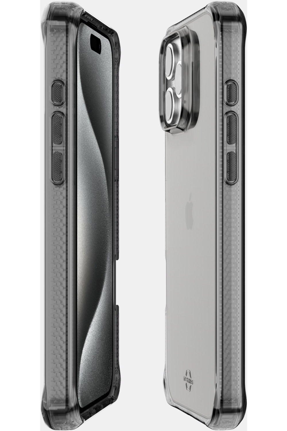 Itskins Level 2 Spectrumclear_R For Apple Iphone 16 Pro Smoke - Afbeelding 4