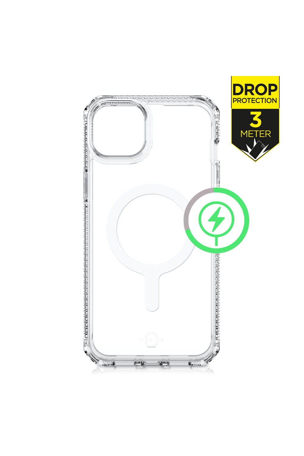 Itskins Level 2 Hybridmagclear_R For Apple Iphone 13 Transparent