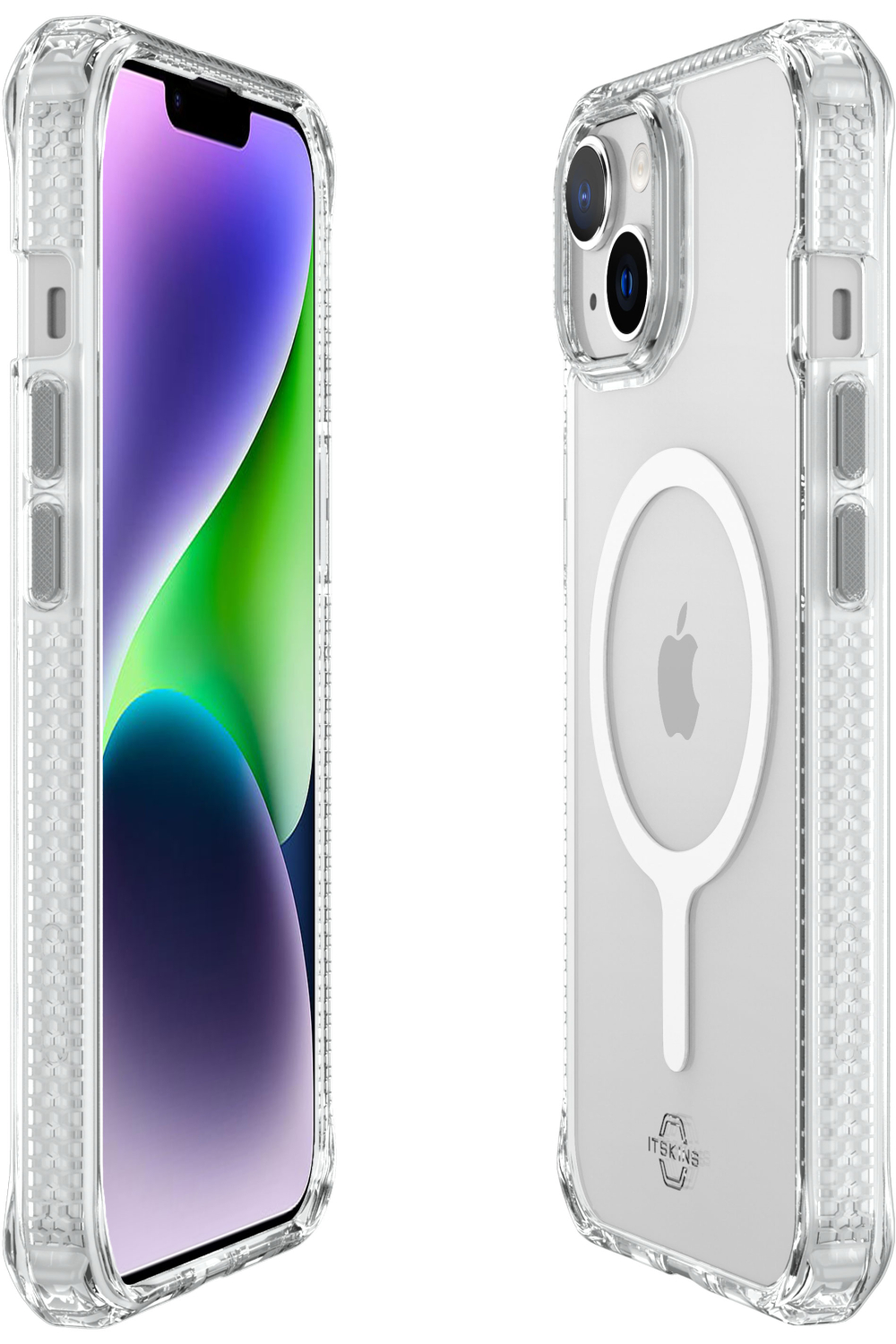 Itskins Level 2 Hybridmagclear_R For Apple Iphone 13 Transparent - Afbeelding 4