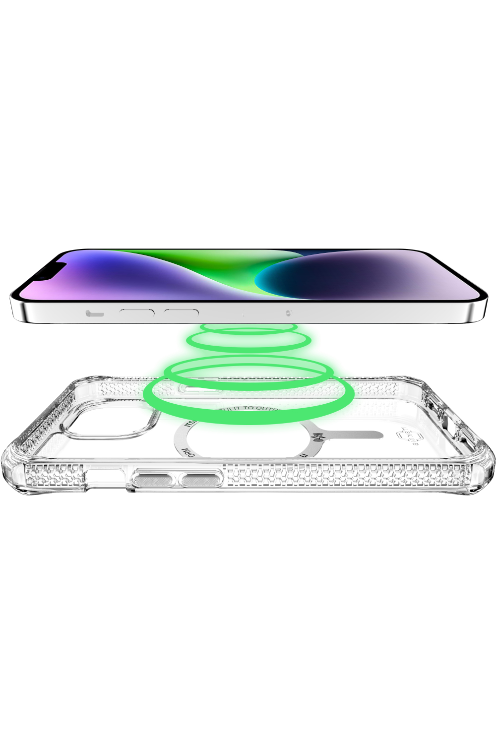 Itskins Level 2 Hybridmagclear_R For Apple Iphone 13 Transparent - Afbeelding 6