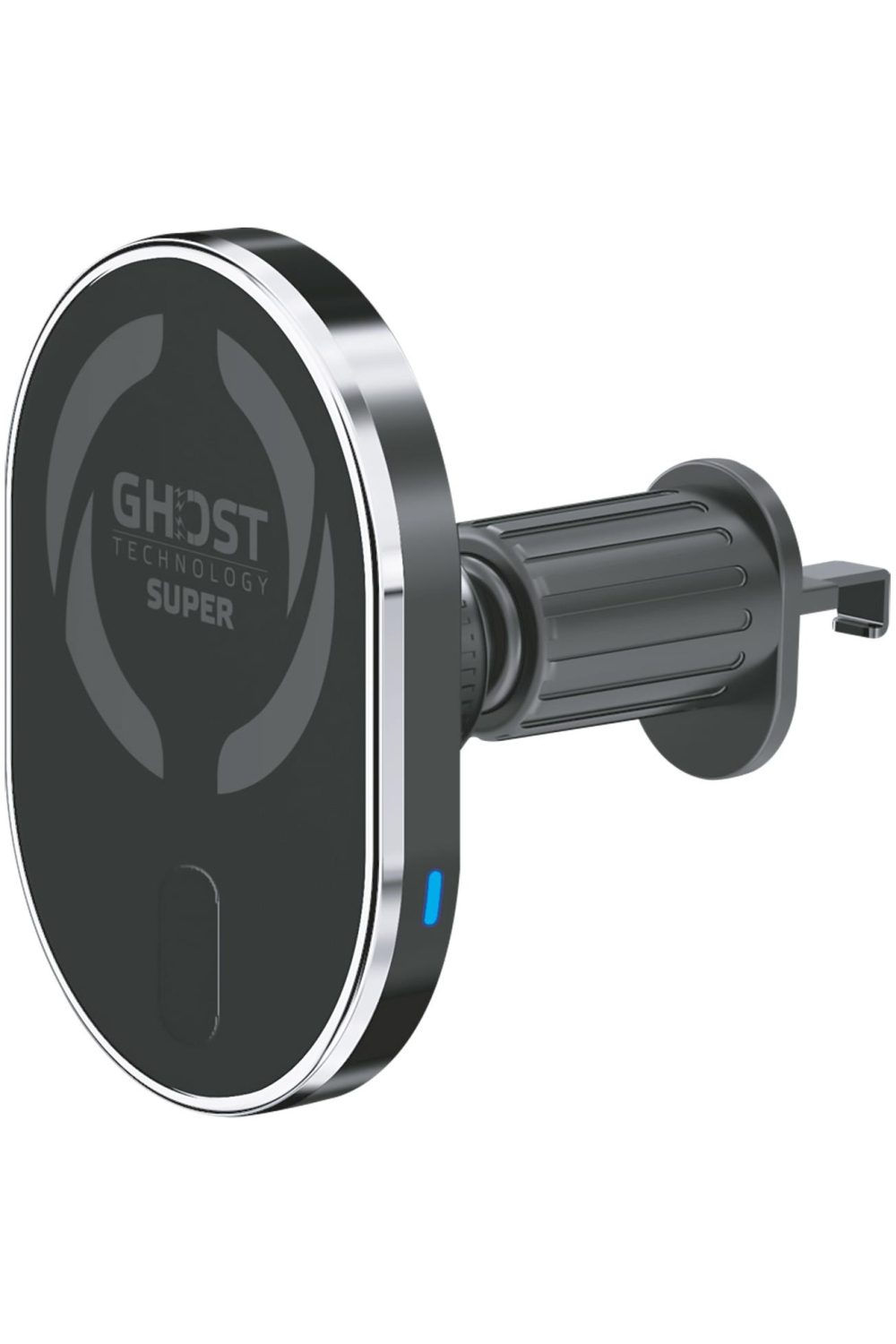 Celly Ghostsupermag Magsafe Wireless Car Charger Holder Black - Afbeelding 2