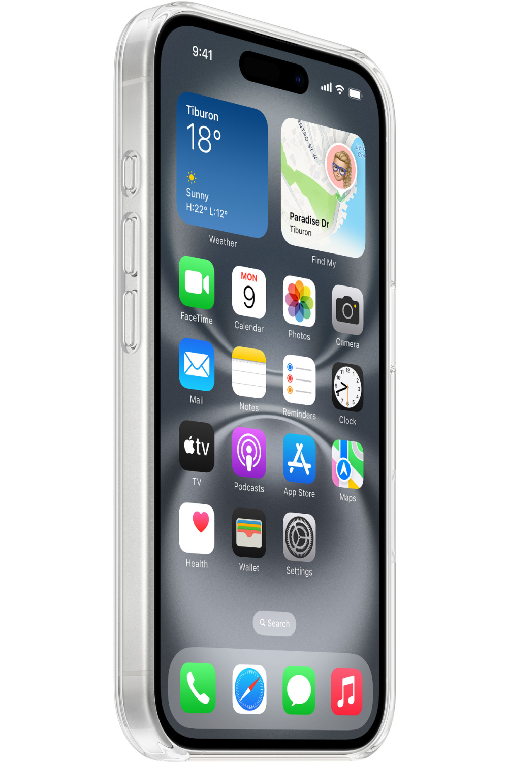 Apple Ma7D4Zm/A Apple Clear Case With Magsafe Iphone 16 Plus Transparent - Afbeelding 2