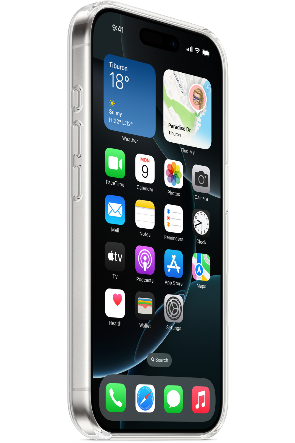 Apple Ma7E4Zm/A Apple Clear Case With Magsafe Iphone 16 Pro Transparent - Afbeelding 2