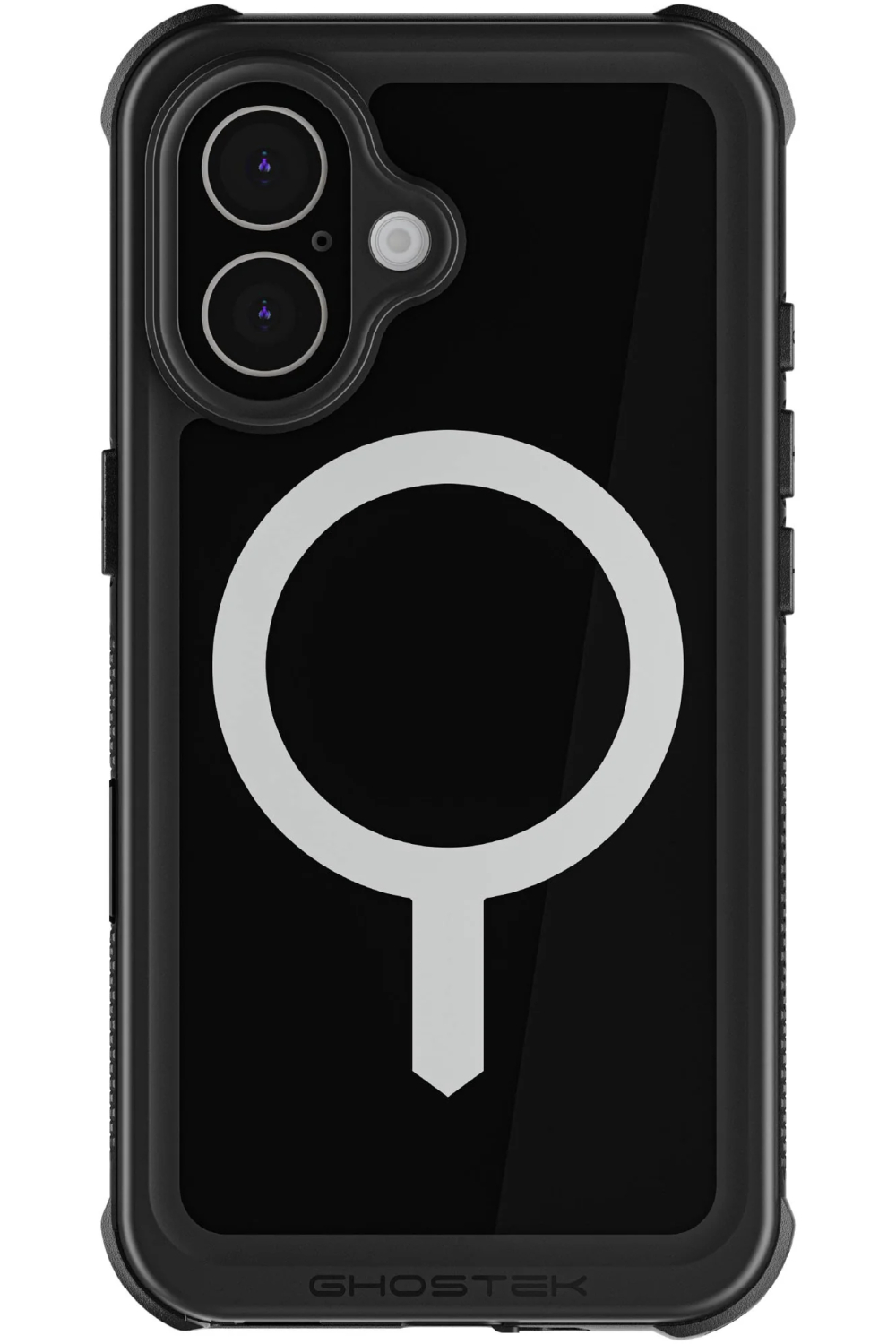 Ghostek Nautical Waterproof Magsafe Case + Belt Swivel Holster Apple Iphone 16 Black - Afbeelding 3