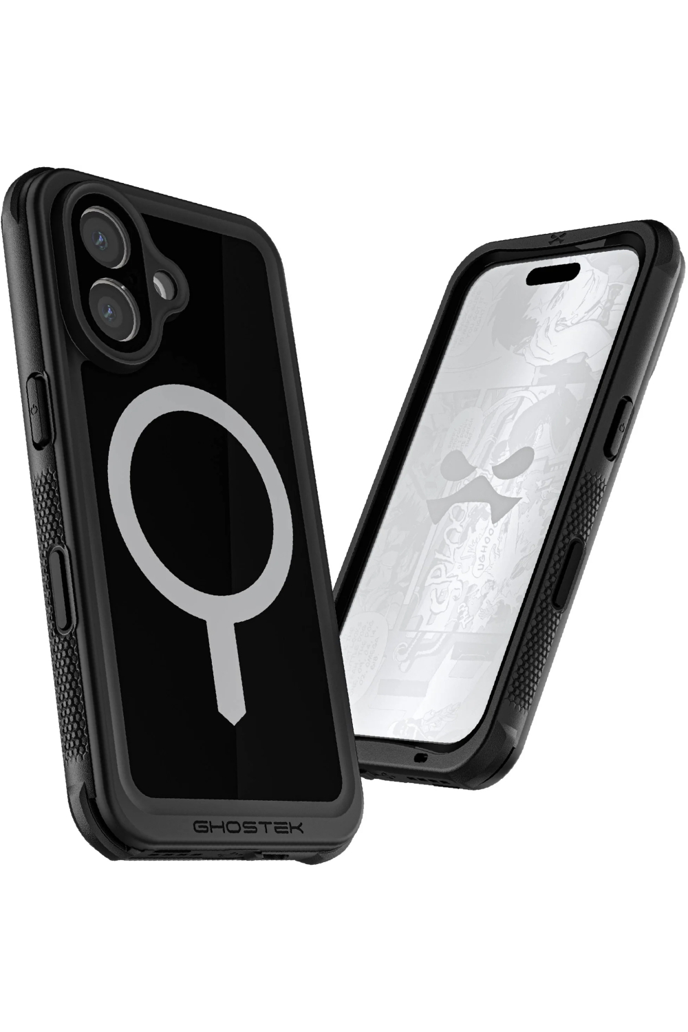 Ghostek Nautical Waterproof Magsafe Case + Belt Swivel Holster Apple Iphone 16 Black - Afbeelding 7