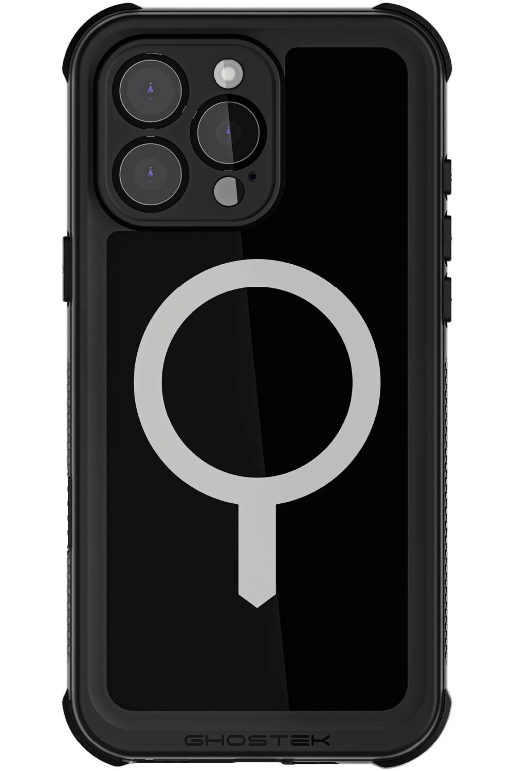 Ghostek Nautical Waterproof Magsafe Case + Belt Swivel Holster Apple Iphone 16 Pro Max Black - Afbeelding 3