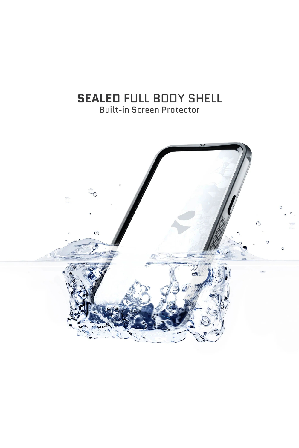 Ghostek Nautical Waterproof Magsafe Case + Belt Swivel Holster Apple Iphone 16 Pro Max Clear - Afbeelding 11