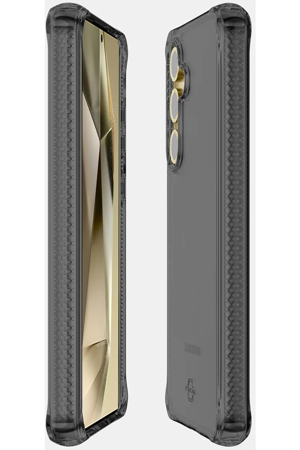 Itskins Level 2 Spectrumclear_R For Samsung Galaxy S24 Fe 5G Smoke - Afbeelding 3