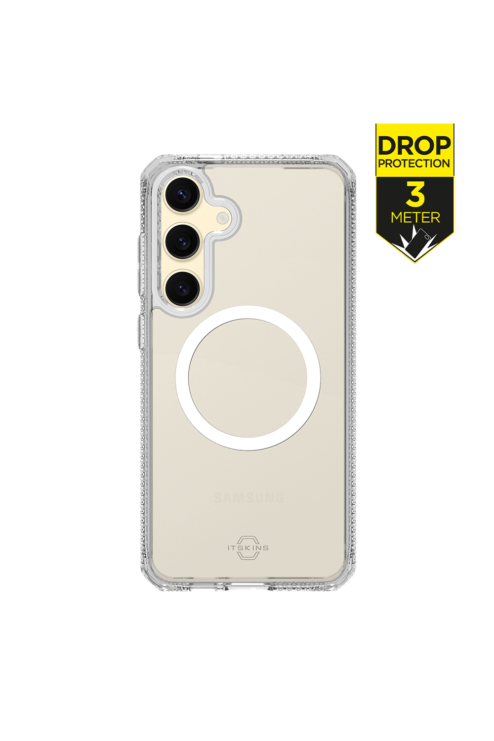 Itskins Level 2 Hybridmagclear_R For Samsung Galaxy S24 Fe 5G Transparent