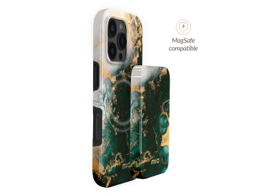 Mio By Mobilize Mio Powerbank 5000Mah With Double Sided Magsafe Compatibility Green Marble - Glossy