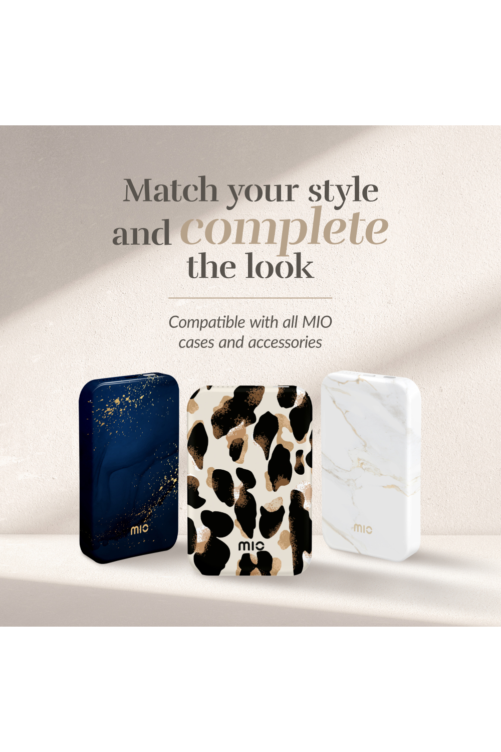 Mio By Mobilize Mio Powerbank 5000Mah With Double Sided Magsafe Compatibility  Leopard - Matt - Afbeelding 6