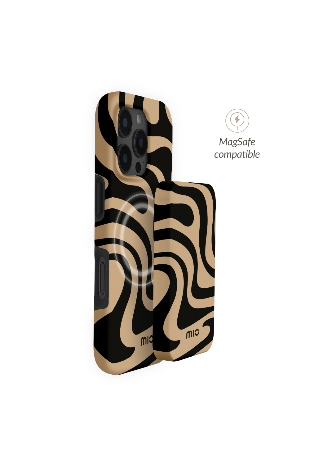 Mio By Mobilize Mio Powerbank 5000Mah With Double Sided Magsafe Compatibility Swirl - Matt