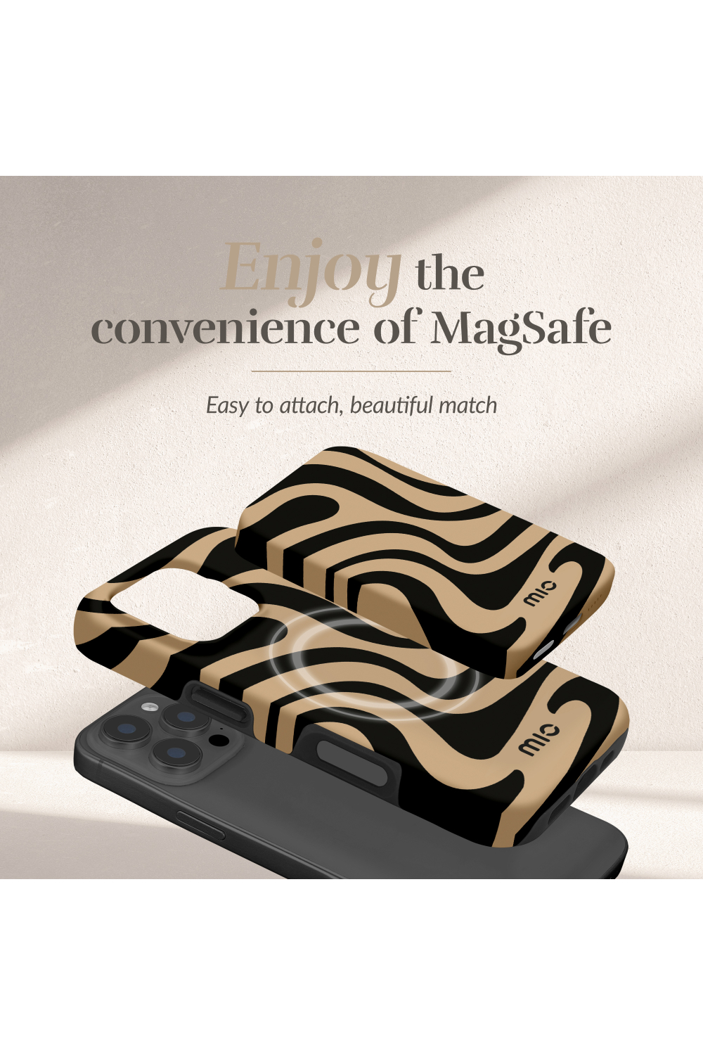 Mio By Mobilize Mio Powerbank 5000Mah With Double Sided Magsafe Compatibility Swirl - Matt - Afbeelding 3