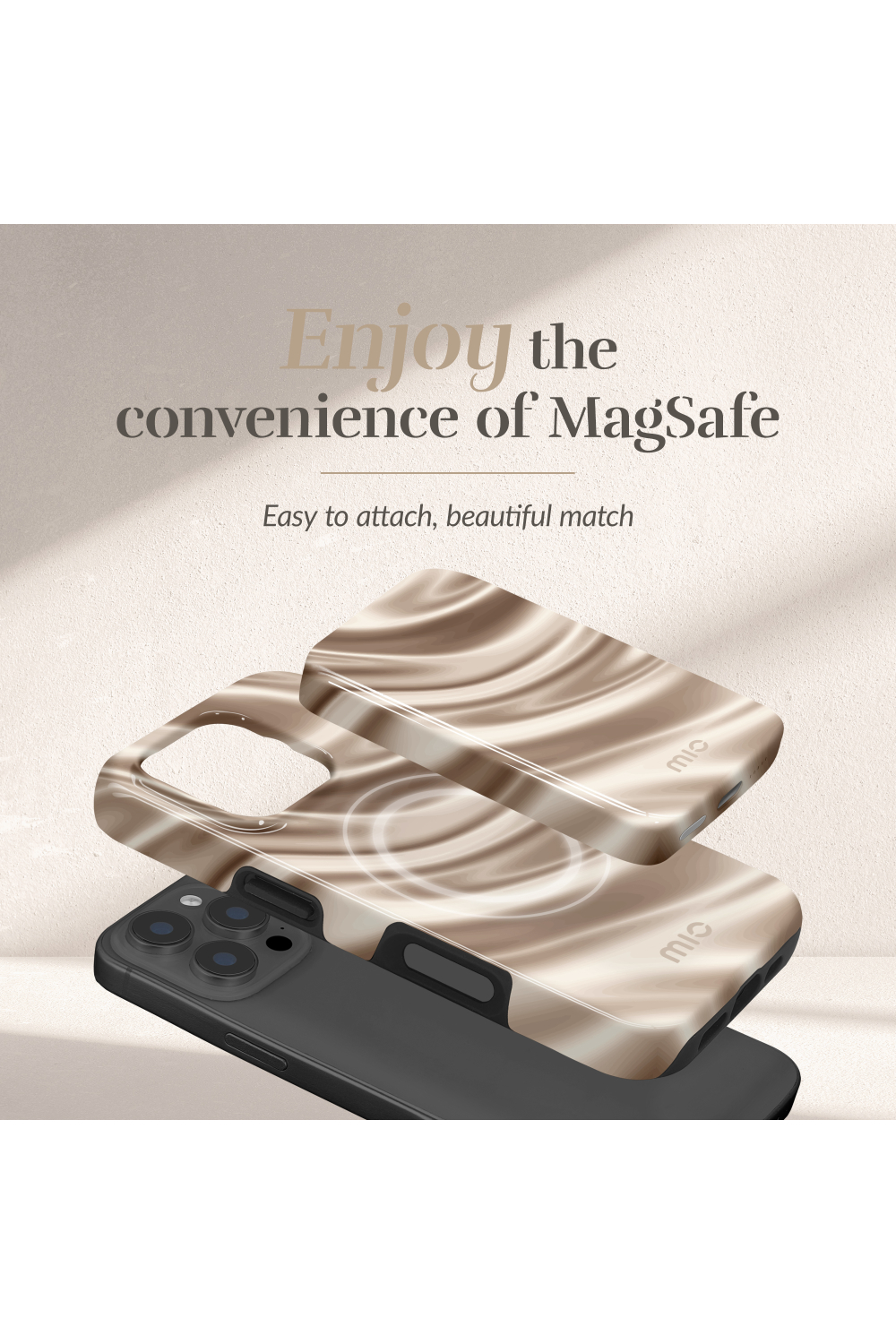 Mio By Mobilize Mio Powerbank 5000Mah With Double Sided Magsafe Compatibility Silky Dreams - Glossy - Afbeelding 3