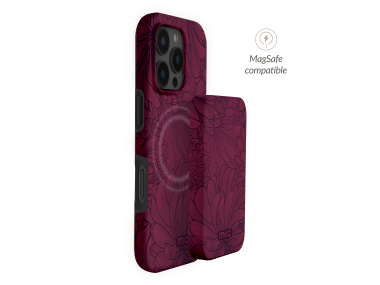 Mio By Mobilize Mio Powerbank 5000Mah With Double Sided Magsafe Compatibility Berry Blooms - Matt