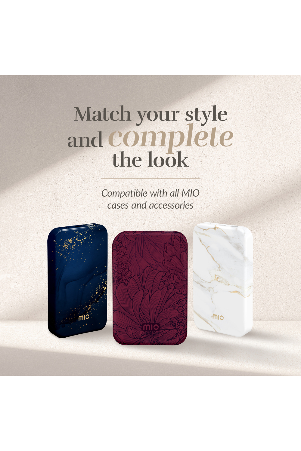 Mio By Mobilize Mio Powerbank 5000Mah With Double Sided Magsafe Compatibility Berry Blooms - Matt - Afbeelding 6
