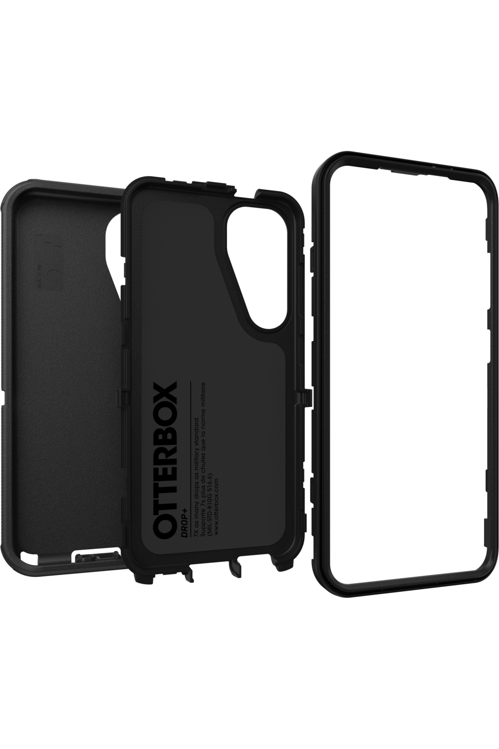 Otterbox Defender Series Screenless Edition Samsung Galaxy S25 5G Black - Afbeelding 4
