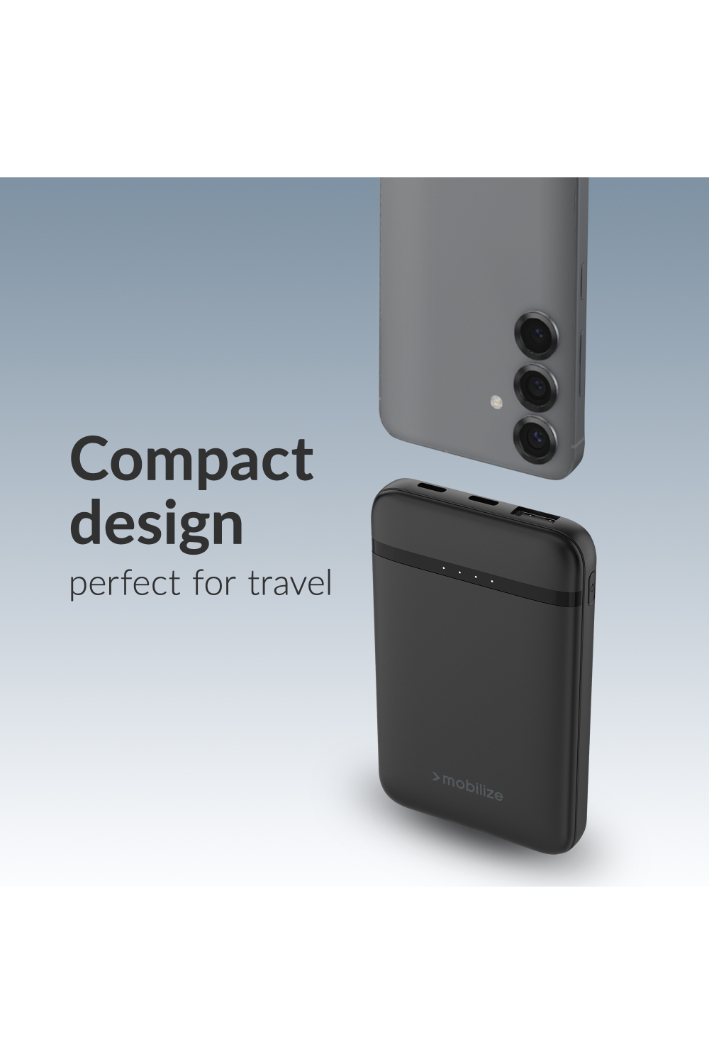 Mobilize Power Bank 5000Mah 10W Black - Afbeelding 6
