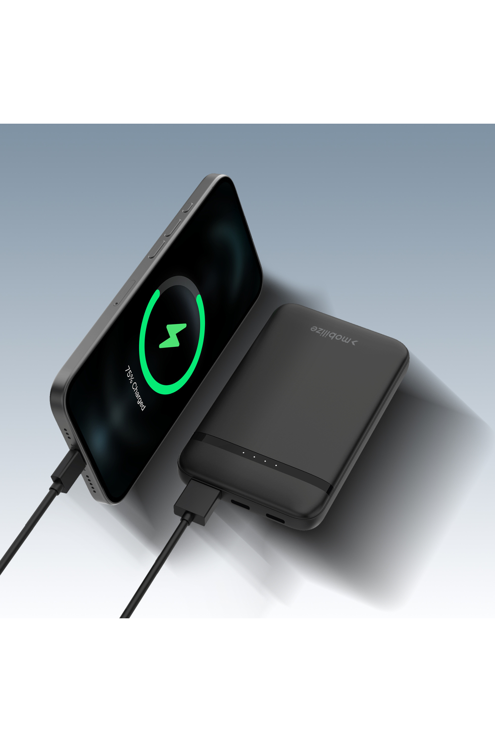 Mobilize Power Bank 5000Mah 10W Black - Afbeelding 8