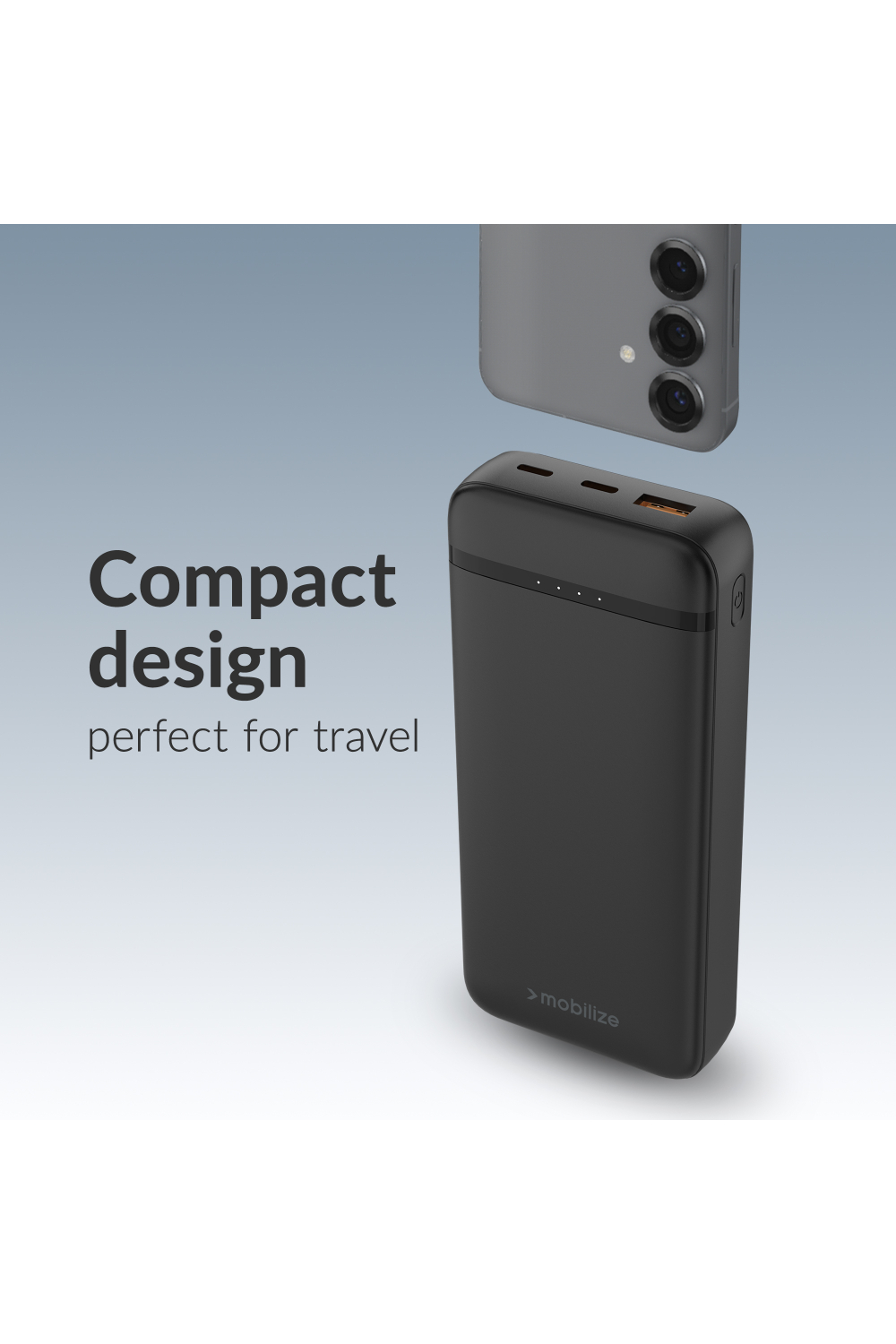 Mobilize Power Bank 20000Mah Pd 20W Black - Afbeelding 6