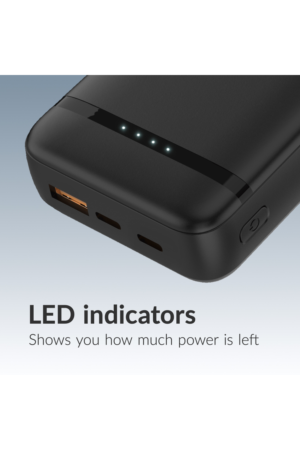 Mobilize Power Bank 20000Mah Pd 20W Black - Afbeelding 7