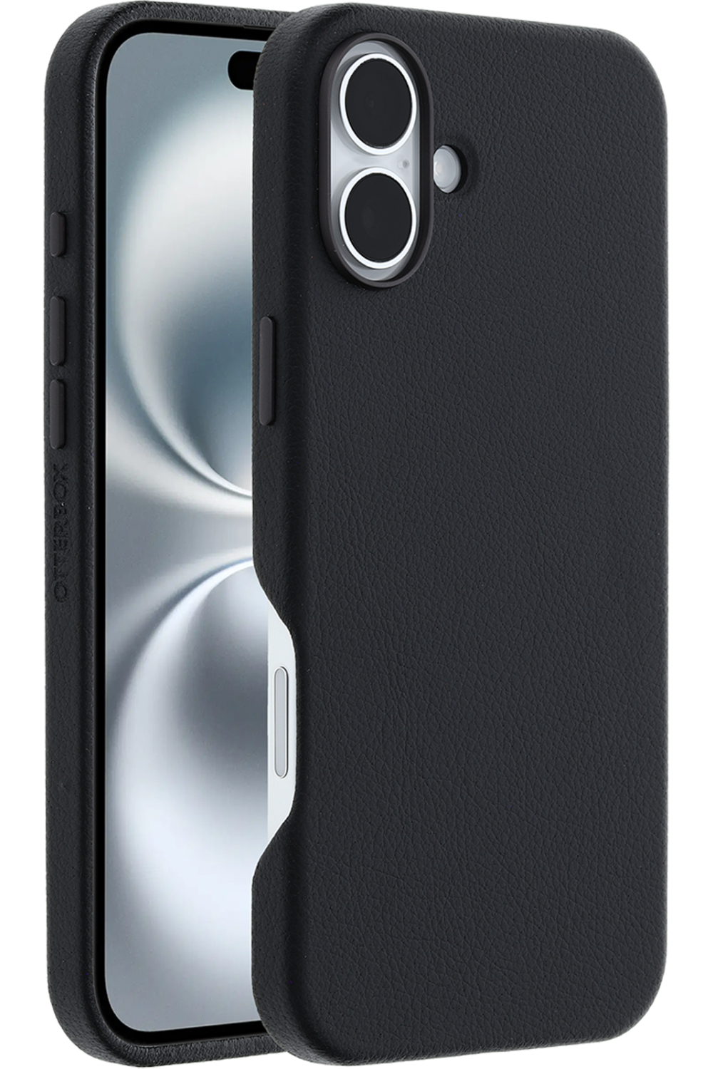 Otterbox Symmetry+ Cactus Leather Case Apple Iphone 16 Plus Noir Ash - Afbeelding 4