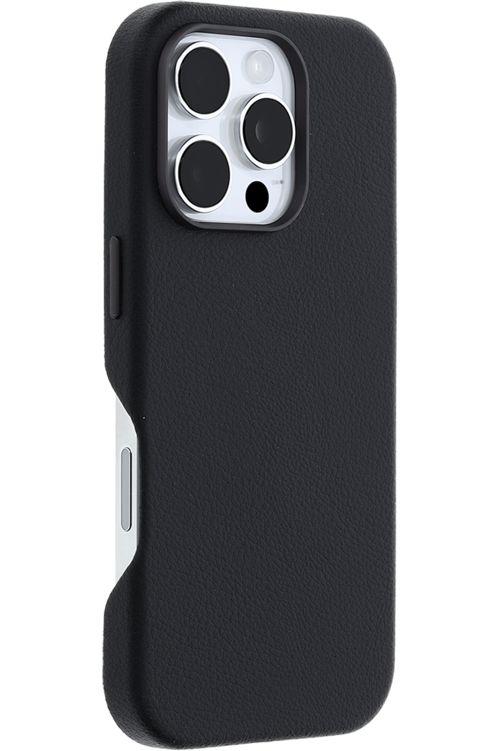 Otterbox Symmetry+ Cactus Leather Case Apple Iphone 16 Pro Noir Ash - Afbeelding 2