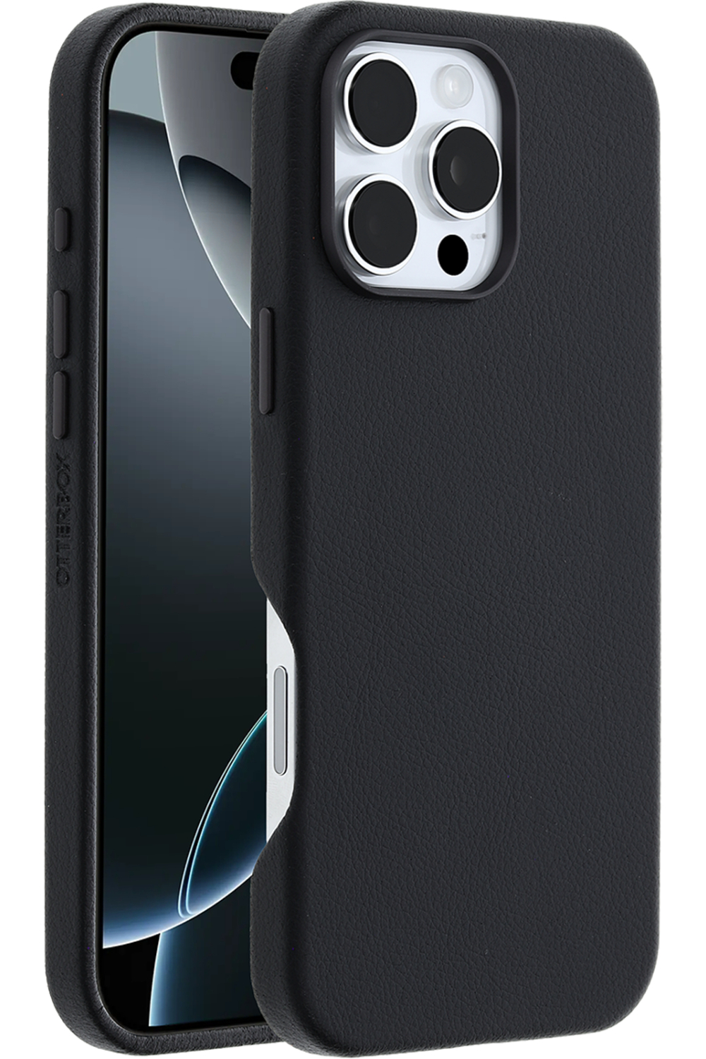 Otterbox Symmetry+ Cactus Leather Case Apple Iphone 16 Pro Max Noir Ash - Afbeelding 4