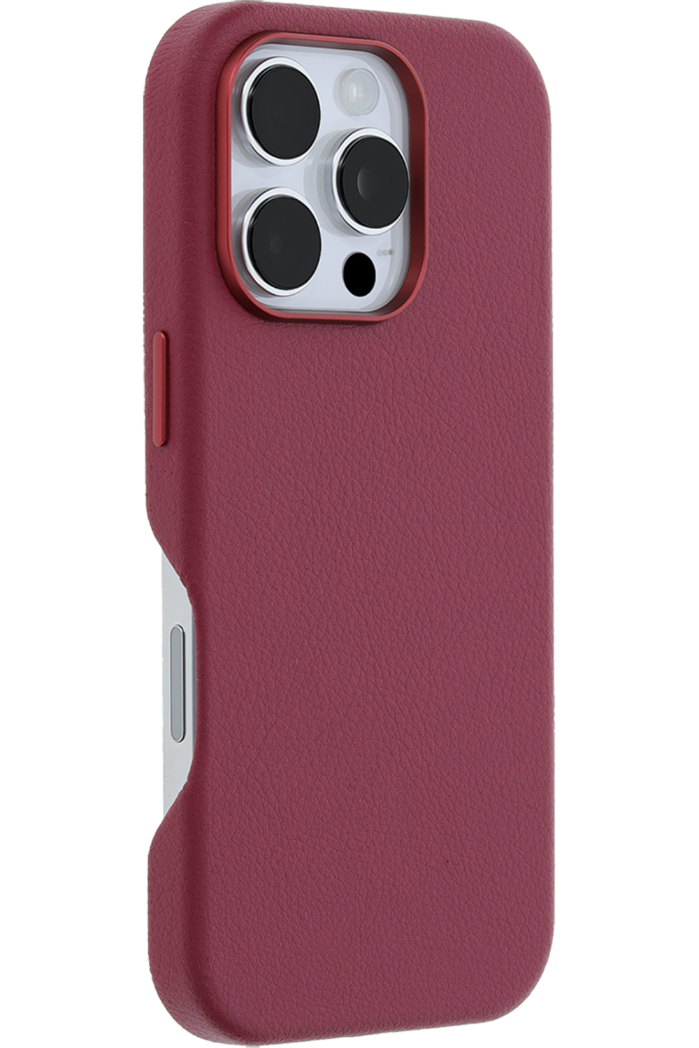 Otterbox Symmetry+ Cactus Leather Case Apple Iphone 16 Pro Foxberry - Afbeelding 2