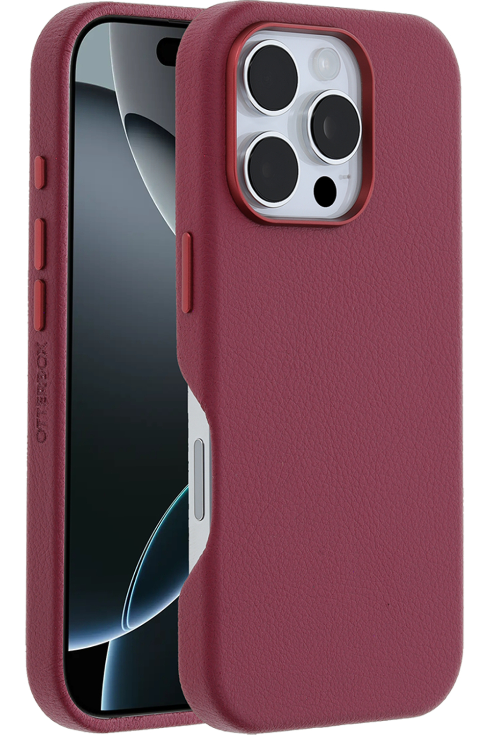 Otterbox Symmetry+ Cactus Leather Case Apple Iphone 16 Pro Foxberry - Afbeelding 4
