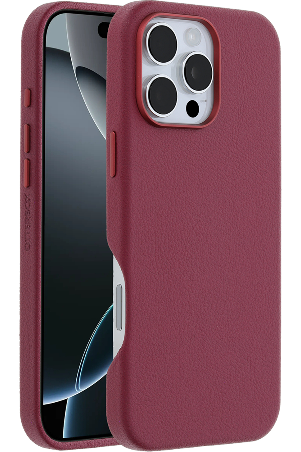 Otterbox Symmetry+ Cactus Leather Case Apple Iphone 16 Pro Max Foxberry - Afbeelding 4