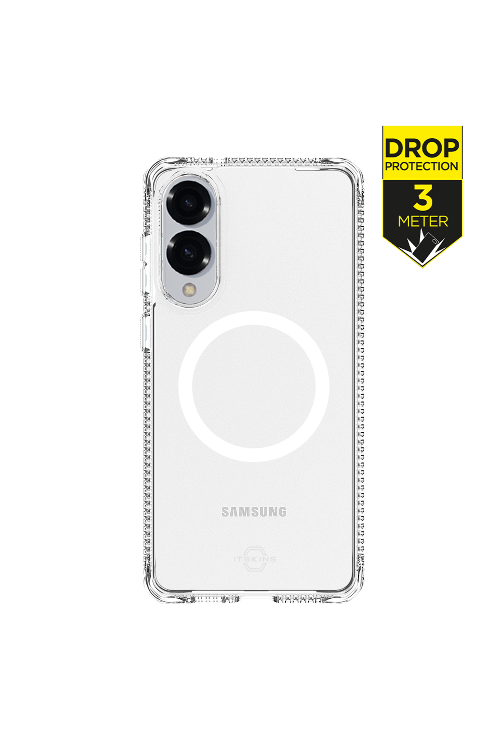Itskins Level 2 Hybridmagclear_R For Samsung Galaxy S25 Edge 5G Transparent