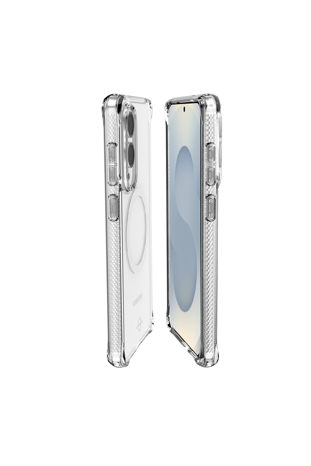 Itskins Level 2 Hybridmagclear_R For Samsung Galaxy S25 Edge 5G Transparent - Afbeelding 5