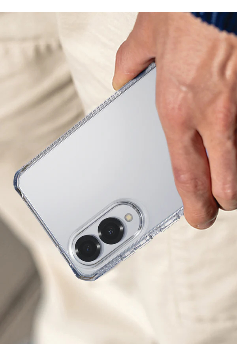 Itskins Level 2 Spectrumclear_R For Samsung Galaxy S25 Edge 5G Transparent - Afbeelding 6