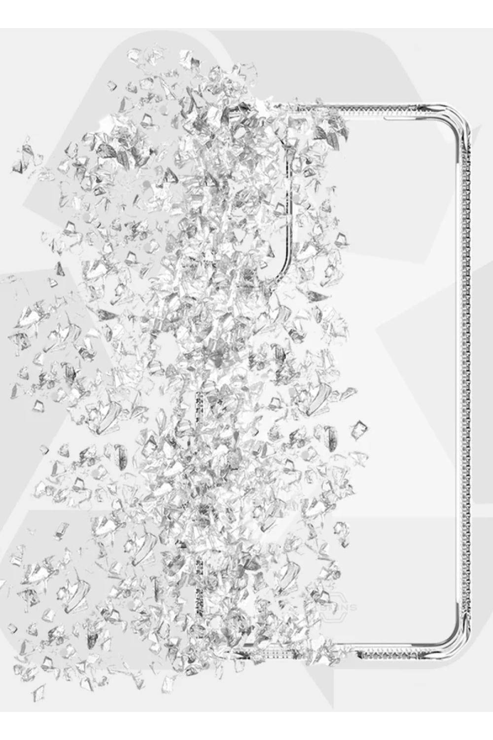 Itskins Level 2 Spectrumclear_R For Samsung Galaxy S25 Edge 5G Transparent - Afbeelding 8