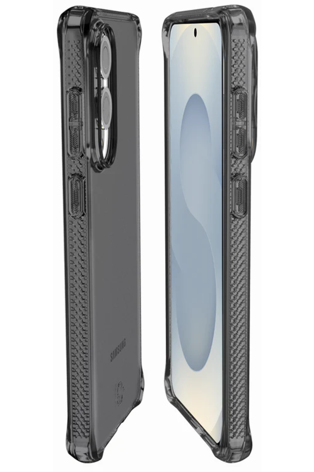 Itskins Level 2 Spectrumclear_R For Samsung Galaxy S25 Edge 5G Smoke - Afbeelding 4