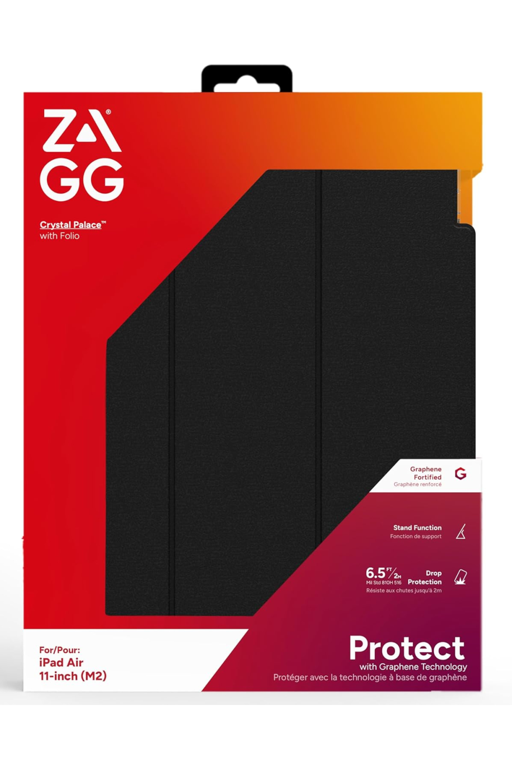 Zagg Crystal Palace Folio Case For Apple Ipad Pro 11 (2024/2025) - Afbeelding 4