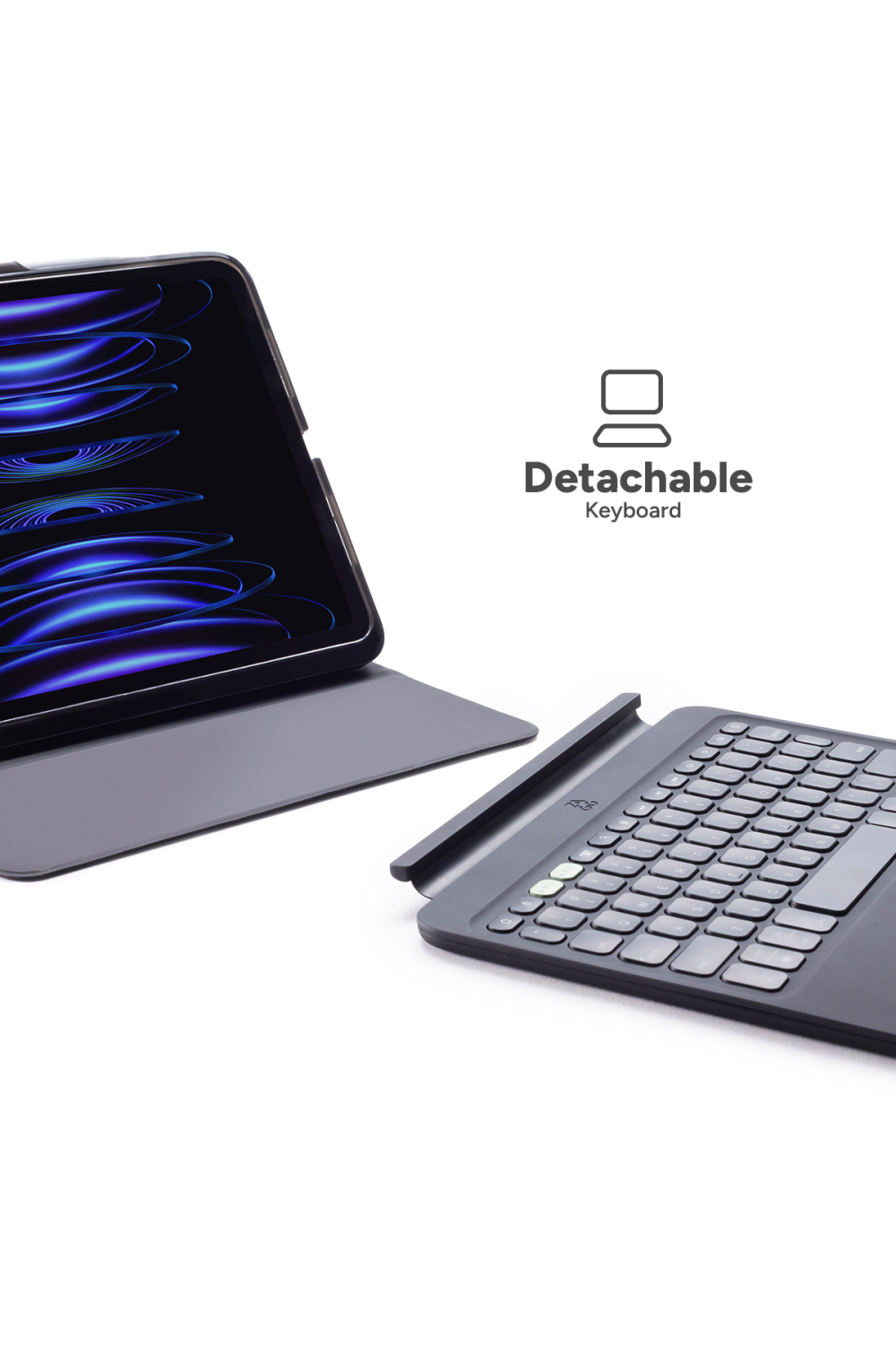 Zagg Pro Keys 2 Bluetooth Keyboard Case For Apple Ipad Air 10.9 (2020/2022)/Air 11 (2024/2025/2026) Qwerty Black - Afbeelding 5