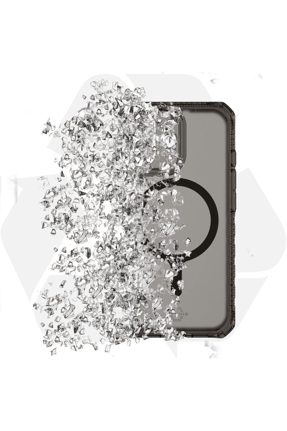 Itskins Level 2 Hybridmagfrost_R For Apple Iphone 17 Black - Afbeelding 7