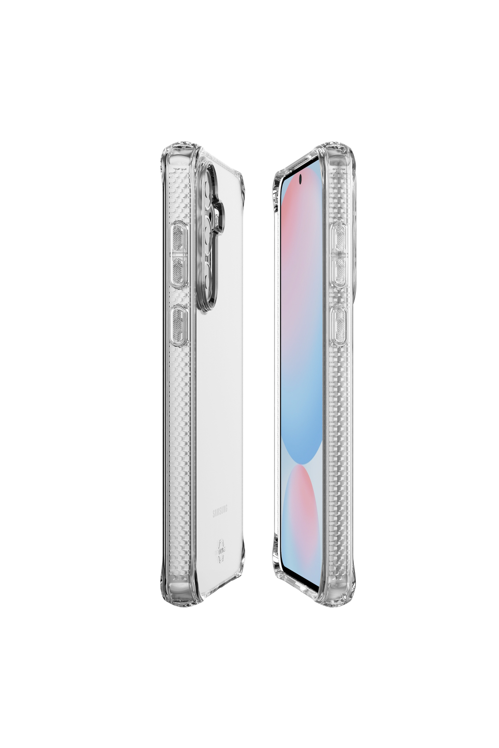 Itskins Level 2 Spectrumclear_R For Samsung Galaxy S25 Fe Transparent - Afbeelding 5