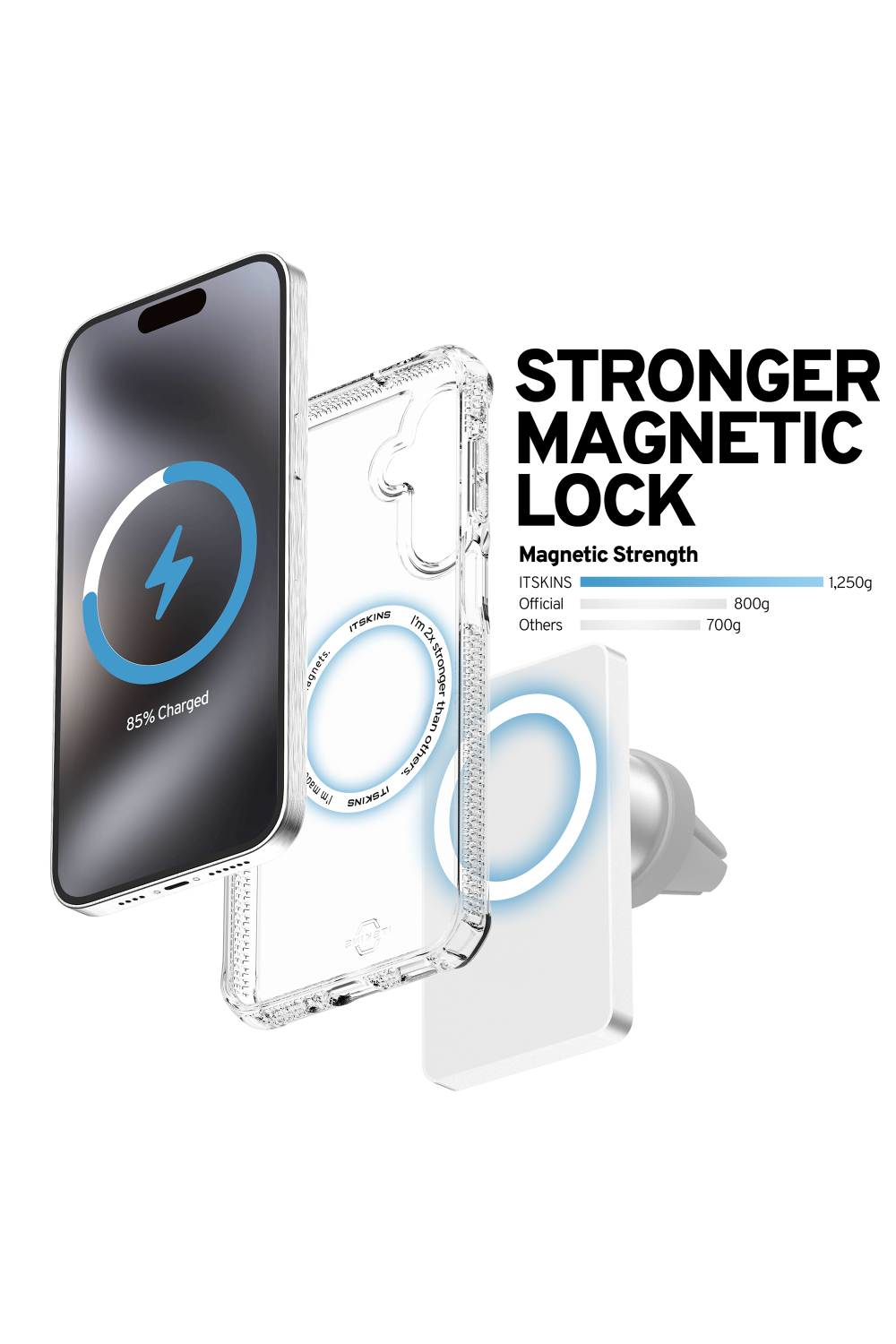 Itskins Level 2 Hybridmagclear_R For Samsung Galaxy Galaxy A17 4G/5G Transparent - Afbeelding 8