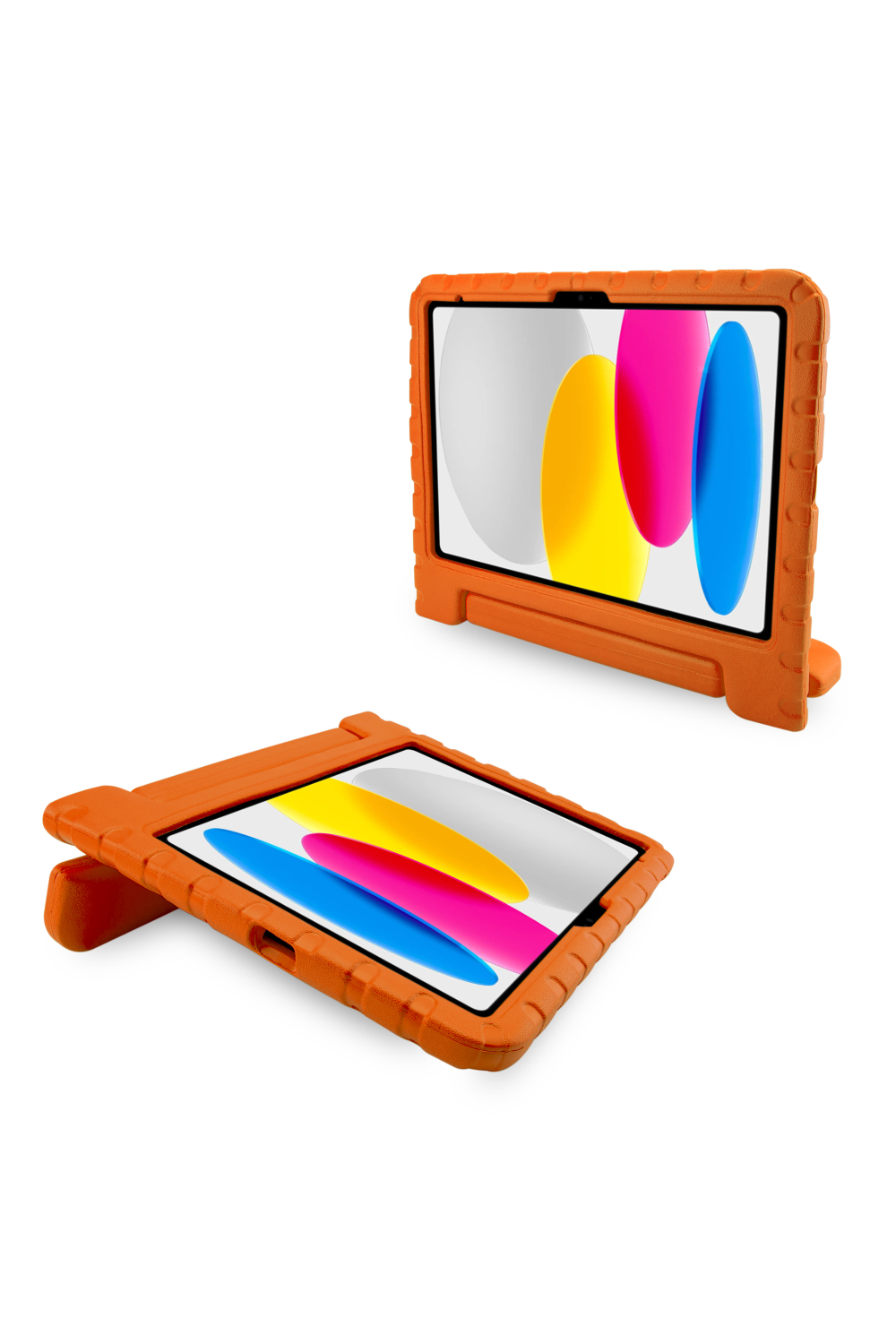Xccess Kids Guard Tablet Case For Apple Ipad Pro 12.9 (2018-2022)/Ipad Pro 13 (2024/2025)/Ipad Air 13 (2024/2025/2026) Orange - Afbeelding 4